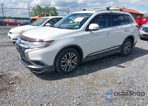 2018 Mitsubishi Outlander Gt from USA, damaged, VIN JA4JZ4AX4JZ032244
